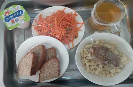 30 сәуірге арналған ас мәзірі/Контрольное блюдо на 30 апреля